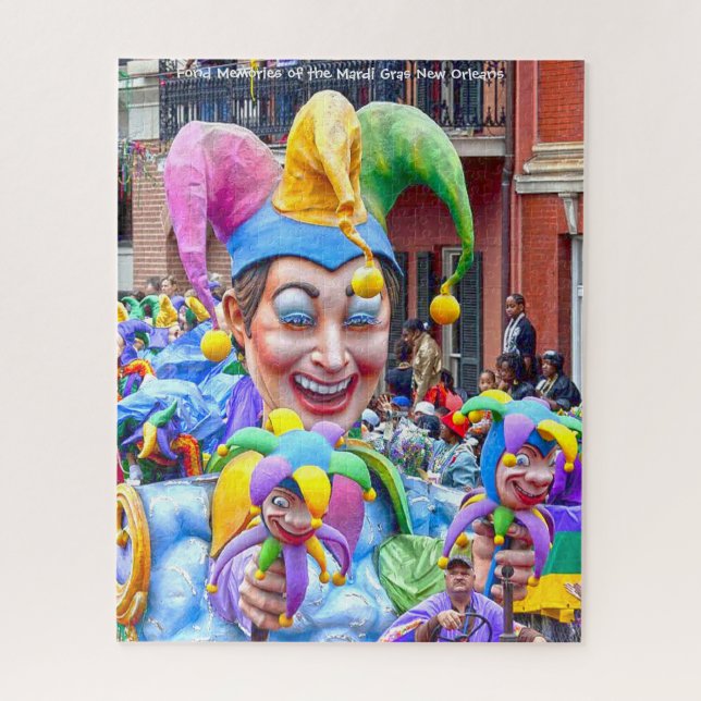 Mardi Gras New Orleans. Jigsaw Puzzle (Vertical)