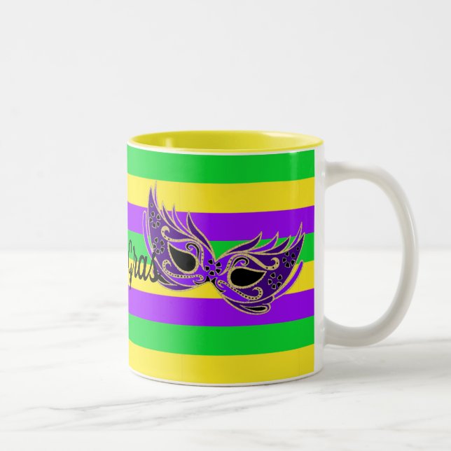 Mardi Gras Souvenir Café Mug Tea Cup (Droit)