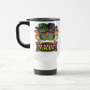 Mardi Gras Travel Mug Café tasse