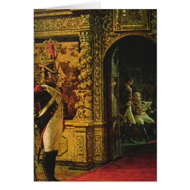 Maréchal Davout dans le monastère de Chudov (Devant)