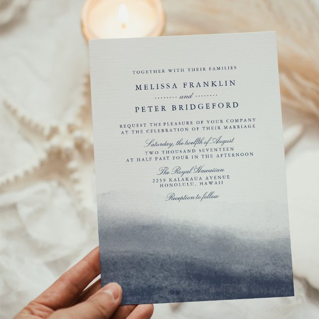 Marées de la Marine avec Faire-part de mariage / S (Créateur téléchargé)