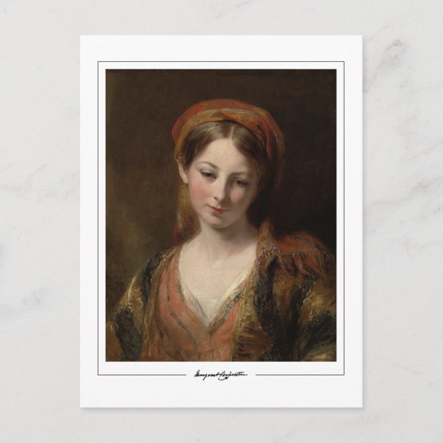 Margaret Sarah Carpenter #1 - Carte postale d'art  (Devant)