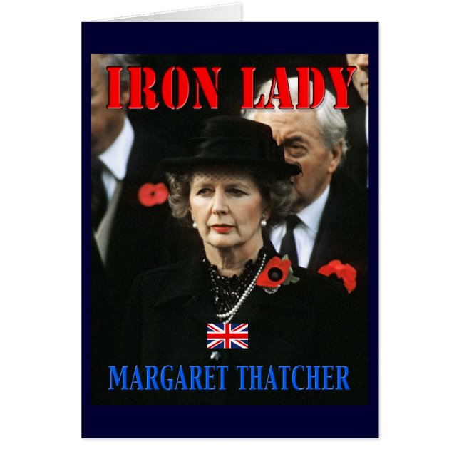 Margaret Thatcher Premier ministre (Devant)