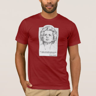 Margaret Thatcher - T-shirt de socialisme