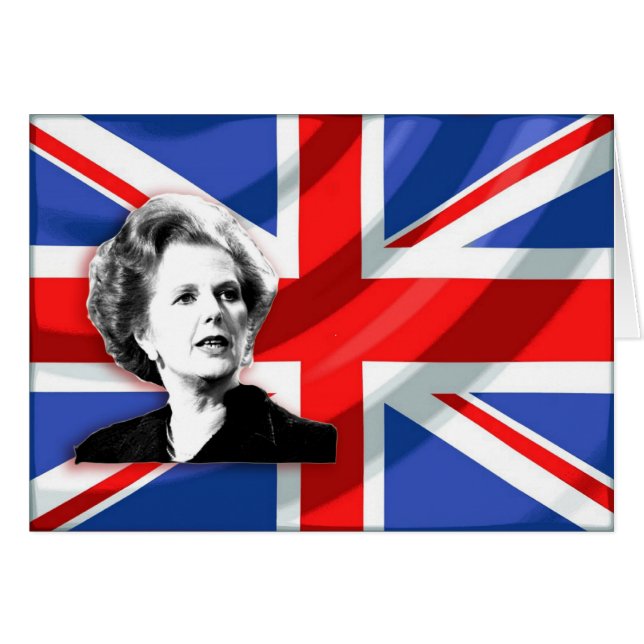 Margaret Thatcher Union Jack (Devant horizontal)