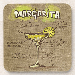Margarita Cocktail Dessous de verre de boisson