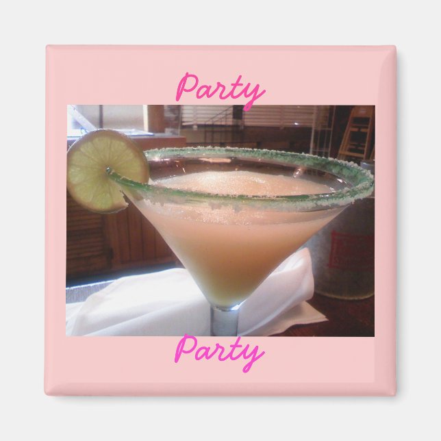 margarita, Fête, Magnet de fête (Devant)