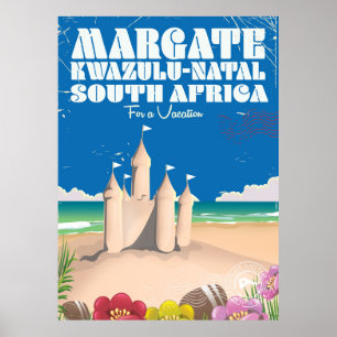Margate, KwaZulu-Natal Afrique du Sud impression d