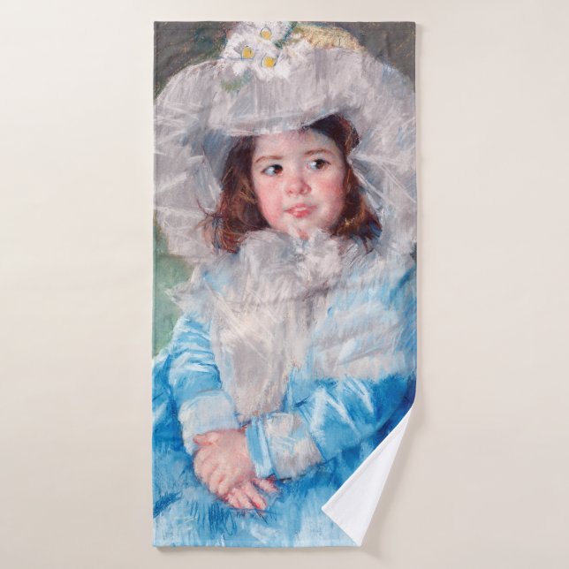 Margot en bleu, Mary Cassatt (Serviette de bain)