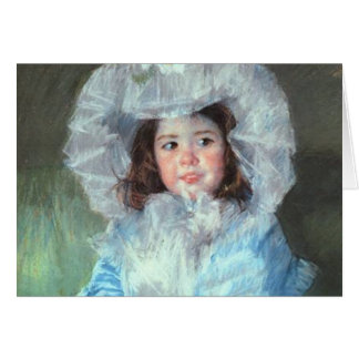 Margot en bleu, Mary Cassatt