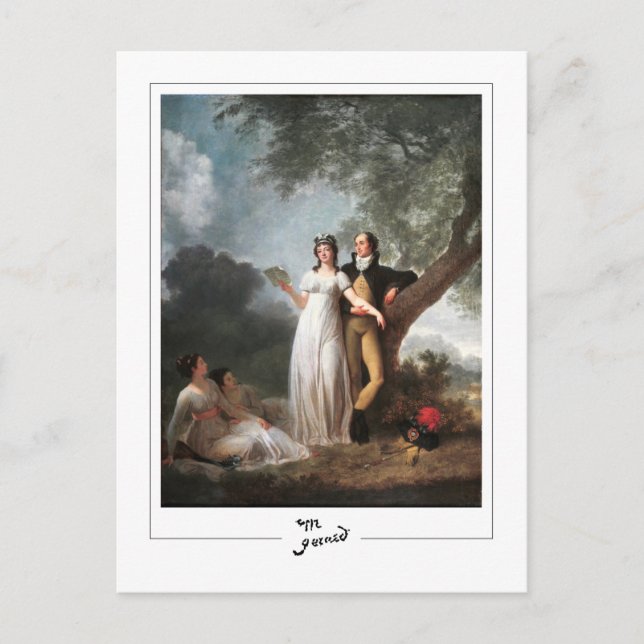 Marguerite Gérard #6 - Carte postale d'art fin (Devant)