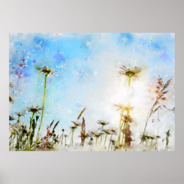Marguerite - - Impression acrylique (Devant)