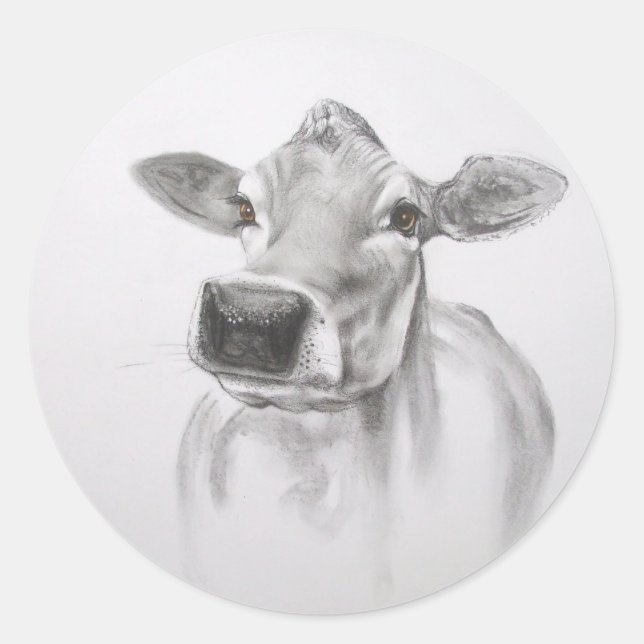 Marguerite les autocollants de vache (Devant)