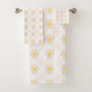 Marguerite romantique Ditsy Motif Floral Bain tend