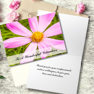 Marguerite Rose Merci Bénévole