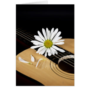 marguerite sur guitare