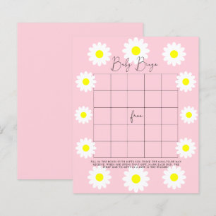 Marguerites - Jeu de bingo pour baby shower