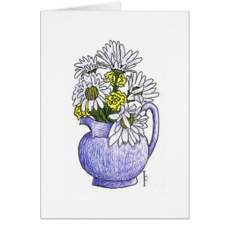 Marguerites - stylo et encre