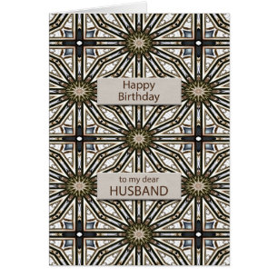 Mari Anniversaire Mandala Design Abstrait