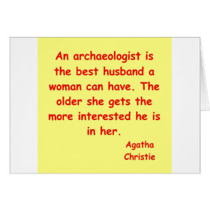 mari d'atchaeologist