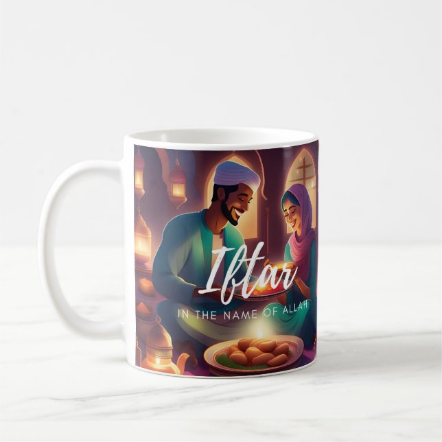 Mari de l'Iftar et Mug de la femme (Gauche)