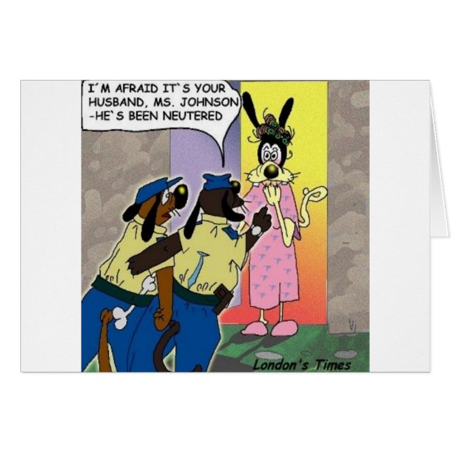 Mari Neuf Chien Drôle Ou Cadeaux De Police Et Tee  (Devant horizontal)