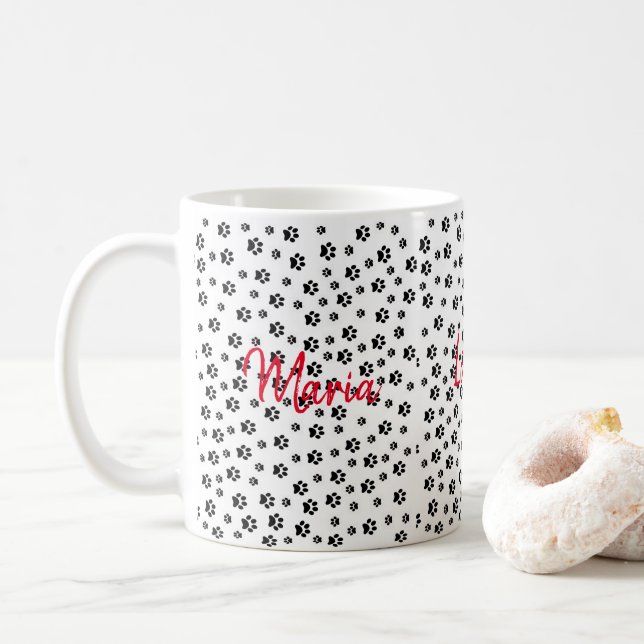 Maria Loves Chats Mug (Avec donut)