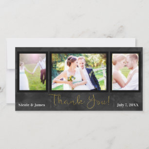 Mariage 3 Photo Photo Black Gold Merci