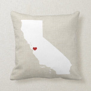 Mariage à la maison de décor de coussin d'état de