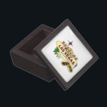 Mariage À Las Vegas Premium Boîte Cadeau Keepsaké<br><div class="desc">Mariage À Las Vegas Premium Boîte Cadeau Keepsaké Box. Personnalisez avec les noms des mariés et des mariés et la date du mariage.</div>