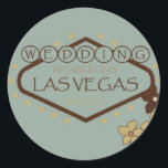 MARIAGE À Las Vegas Sticker floral<br><div class="desc">MARIAGE À Las Vegas Sticker floral</div>