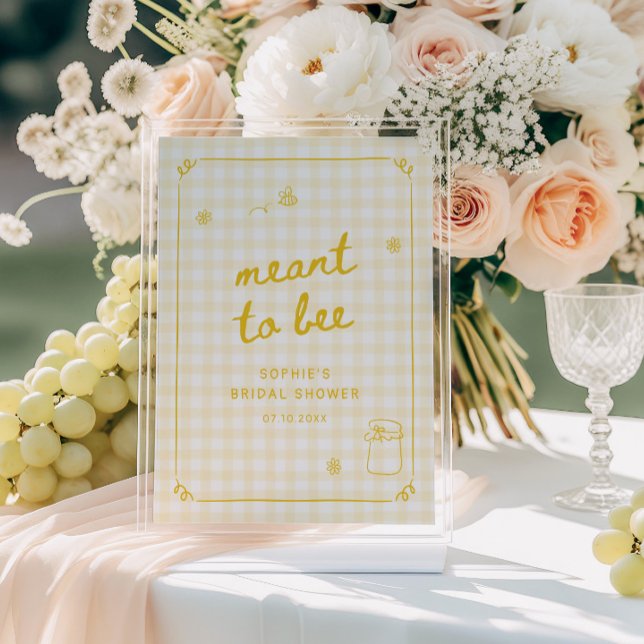 Mariage abeille à miel carte "destinée à être" (Créateur téléchargé)