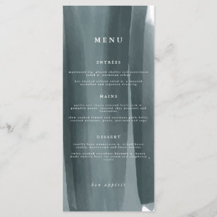 Mariage Abstrait moderne Menu
