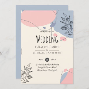 Mariage Abstrait moderne scandinave japonais