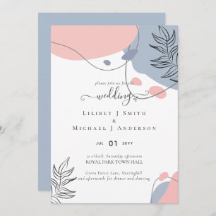 Mariage Abstrait moderne scandinave japonais