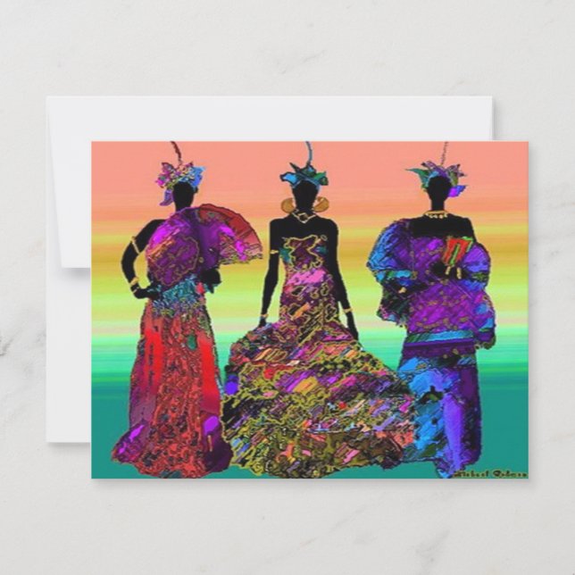 MARIAGE AFRICAIN (Devant)