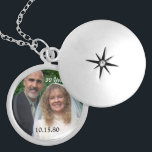 Mariage Anniversaire Collier de conservation de ph<br><div class="desc">Colliers de conservation Choisissez soit Plat Argent,  soit Argent Argent Sterling</div>