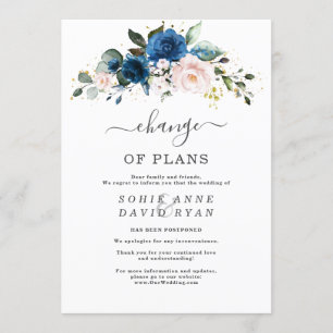 Mariage Annulation Faire-part Changement de régime