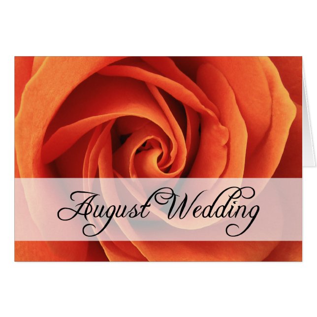 Mariage août : rose de la saison : (Devant horizontal)