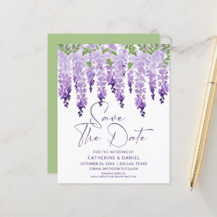 Mariage Aquarelle Wisteria Lilas Lavande