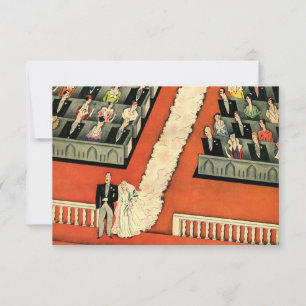 Mariage Art Déco vintage, mariée et chambre RSVP