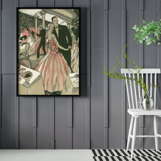 Mariage Art Déco vintage, Première Danse pour mari