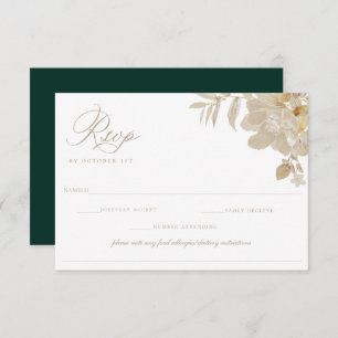 Mariage beige RSVP restriction alimentaire allergi