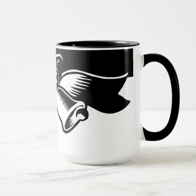 Mariage Bell Mug personnalisable (Droite)