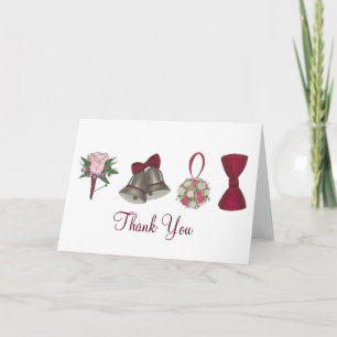 Mariage Bells Fleurs Bow Cravate Merci Bowtie