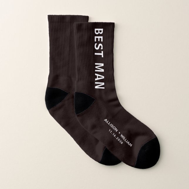 Mariage Best Man Personnalisé (Paire)