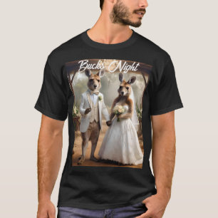 Mariage blanc Aussie Kangaroo, T-shirt de nuit Buc