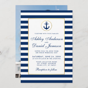Mariage Bleu Bleu Bleu Bleu Grilles Invitation B P