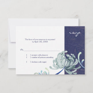 Mariage bleu et blanc de la Marine RSVP