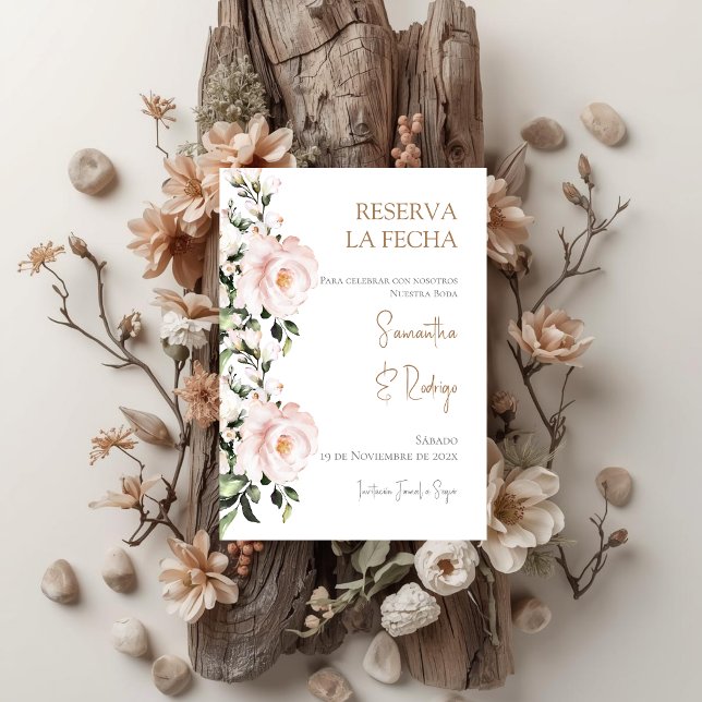 Mariage Bohème Sauvegarder la Date (Créateur téléchargé)